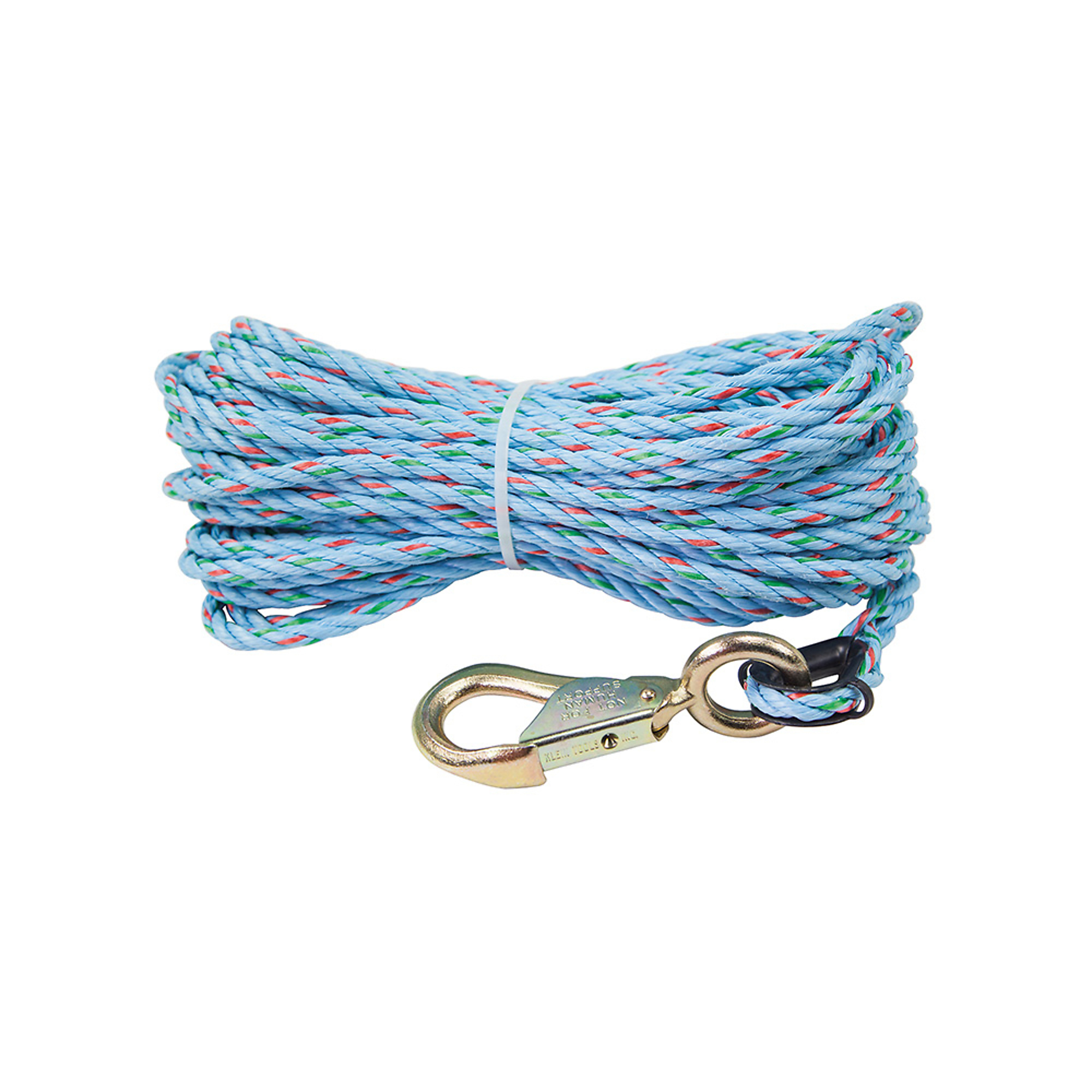 Klein Tools Polypropylene Hand-Line with Snap Hook — 75ft., 250-Lb. Capacity, Model# 1803-60